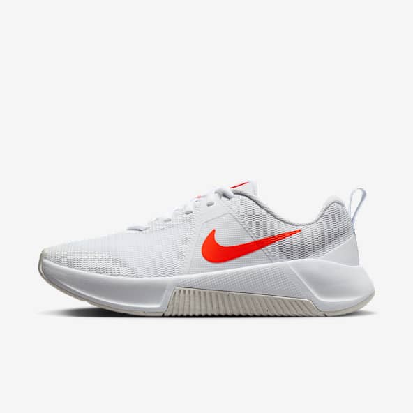 White workout trainers sales